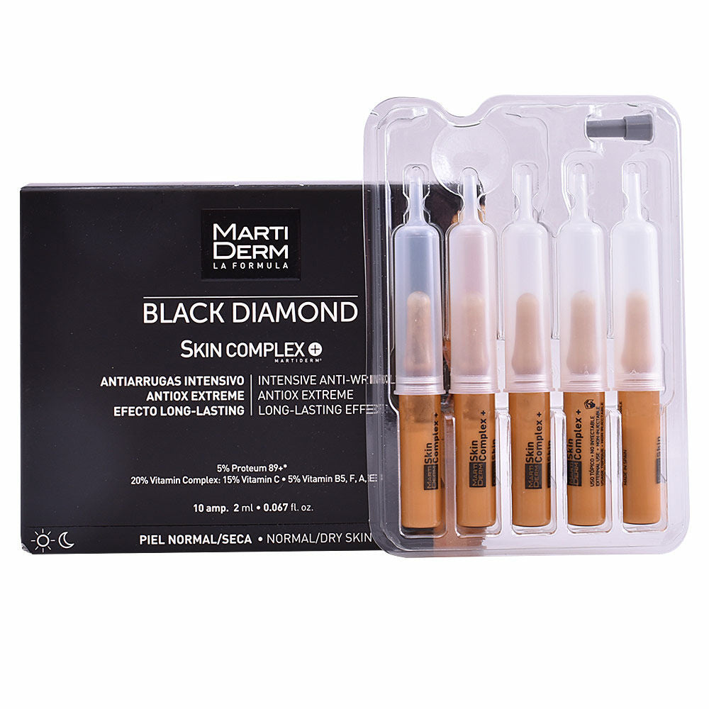 Ampoules Martiderm Black Diamond Anti-Rides (10 x 2 ml)