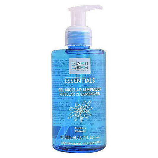 Facial Cleansing Gel Essentials Martiderm (200 ml) - Lindkart