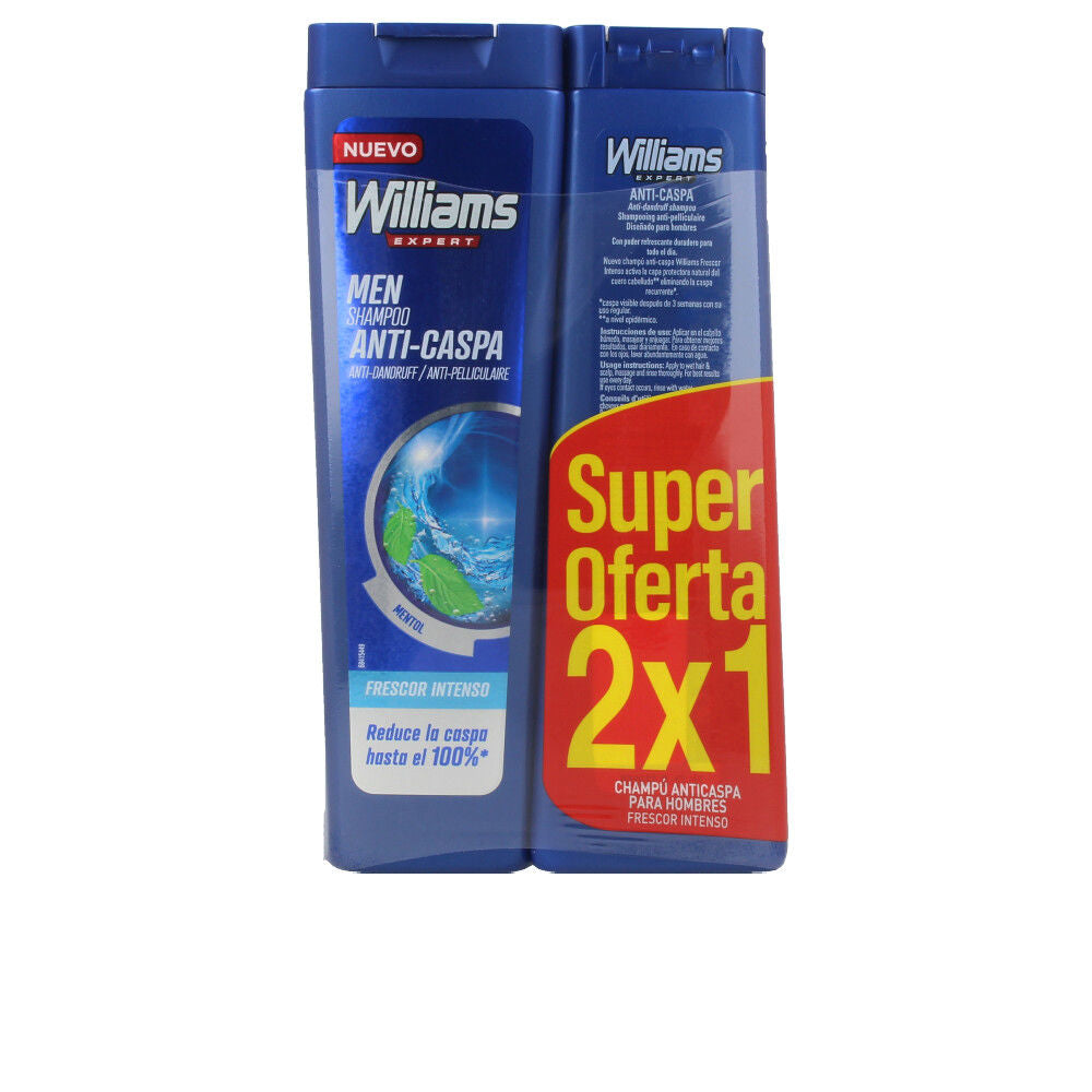 Anti-dandruff Shampoo Mentol Williams (2 uds)