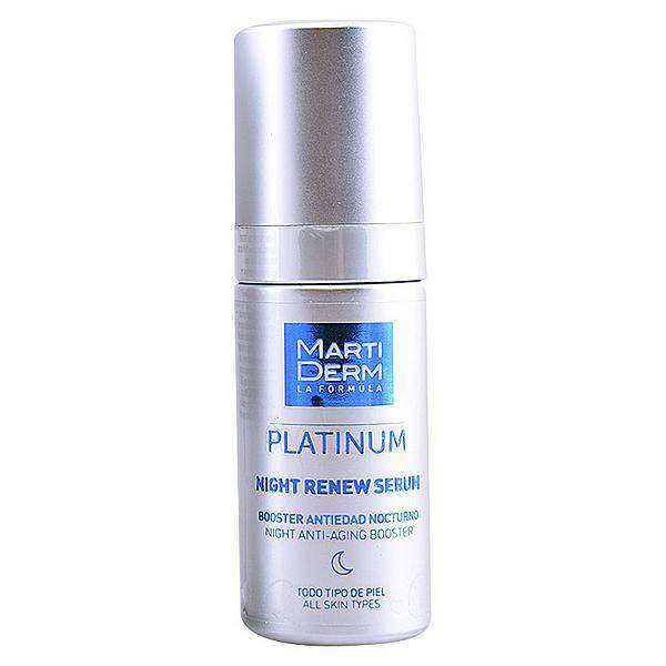 Night-time Anti-ageing Serum Platinum Martiderm (30 ml) - Lindkart