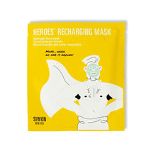 Cargar imagen en el visor de la galería, Hydraterende Gezichtsmasker Siwon Heroes&#39; Opladen hydrogel (4 x 30 g)
