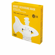 Lade das Bild in den Galerie-Viewer, Moisturizing Facial Mask Siwon Heroes&#39; Recharging hydrogel (4 x 30 g)

