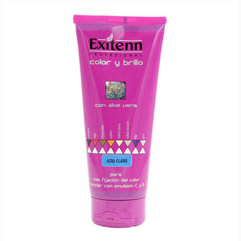 Teinture permanente Color y Brillo Exitenn Light Blue (200 ml)