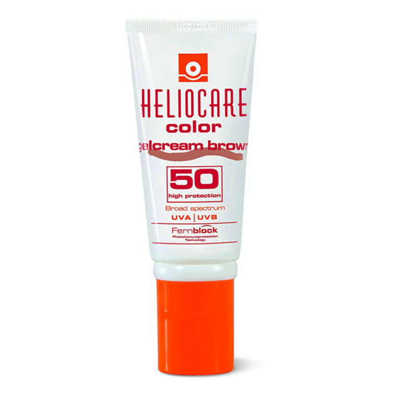 Crème hydratante avec couleur Gelcream Heliocare SPF50 (50 ml)