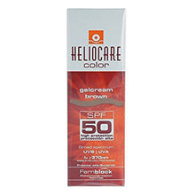 Cargar imagen en el visor de la galería, Crème hydratante avec couleur Gelcream Heliocare SPF50 (50 ml)

