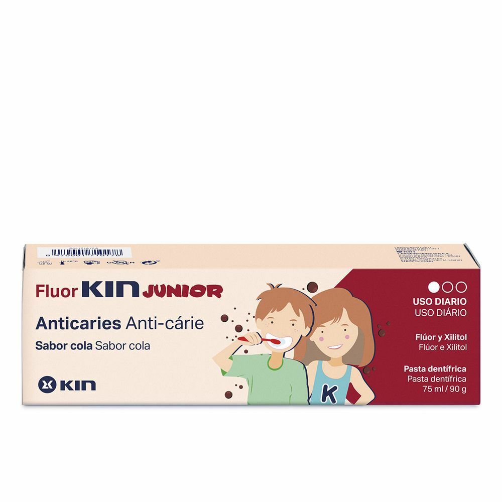 Tandpasta Kin Fluorkin Junior Tail (75 ml)