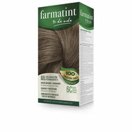 Permanente kleurstof Farmatint 6c-Rubio Oscuro Ceniza Gel