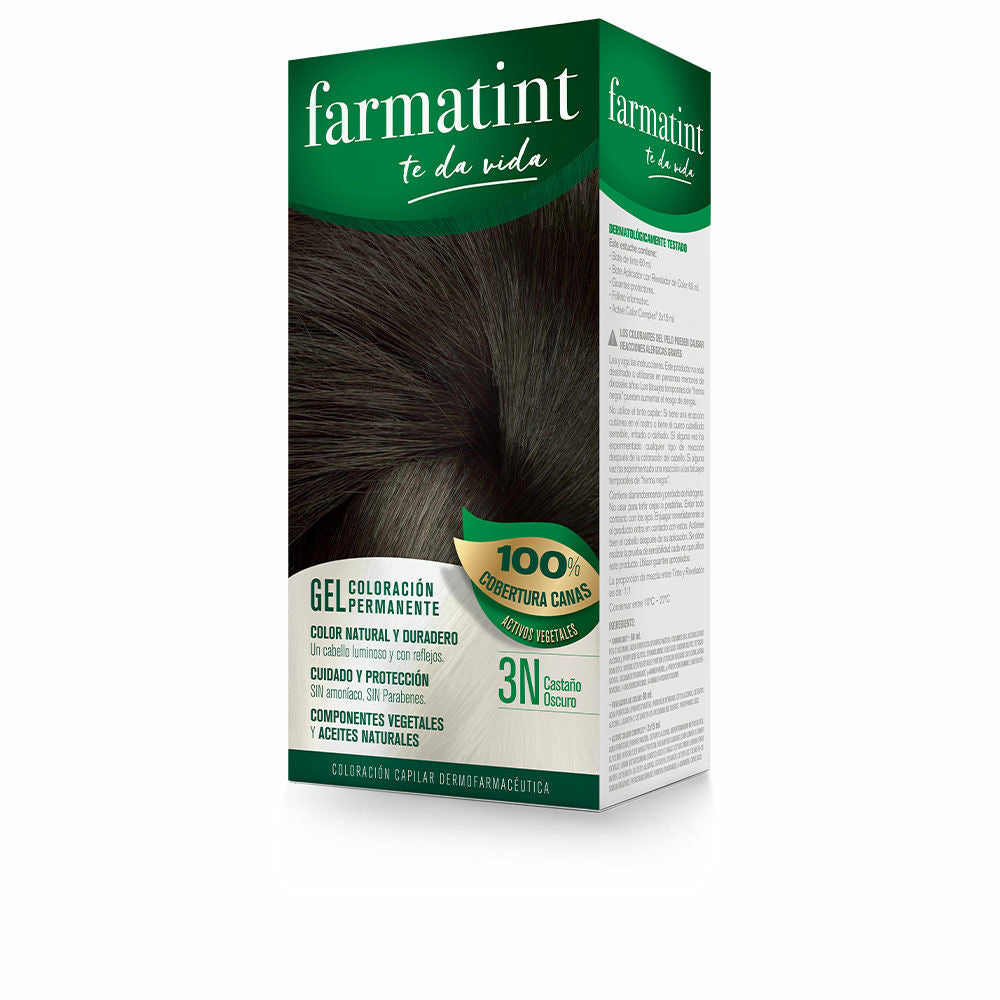 Teinture Permanente Farmatint 3N - Brun Foncé3N (60 ml)