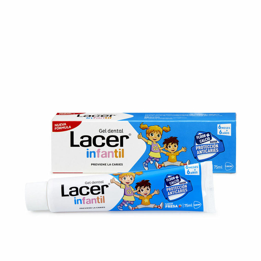 Dentifrice Lacer Enfants Fraise (75 ml)