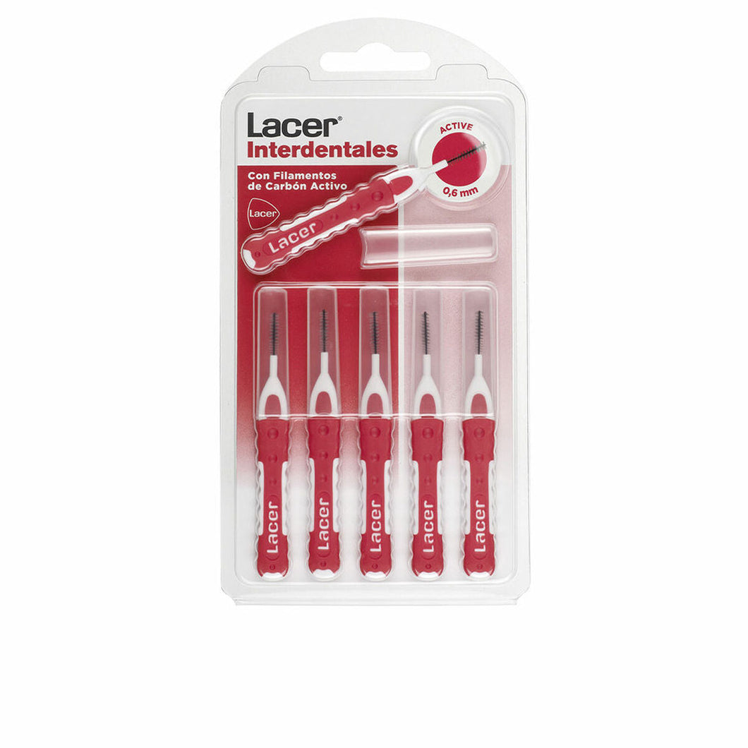 Interdental Toothbrush Lacer Active Upright 6 Units