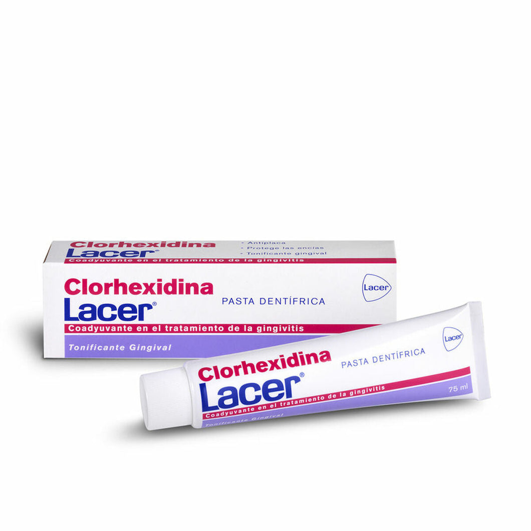 Tandpasta voor tandvleesverzorging Lacer Clorhexidina (75 ml)