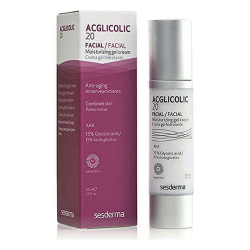 Hydrating Cream Acglicolic 20 Sesderma (50 ml) - Lindkart