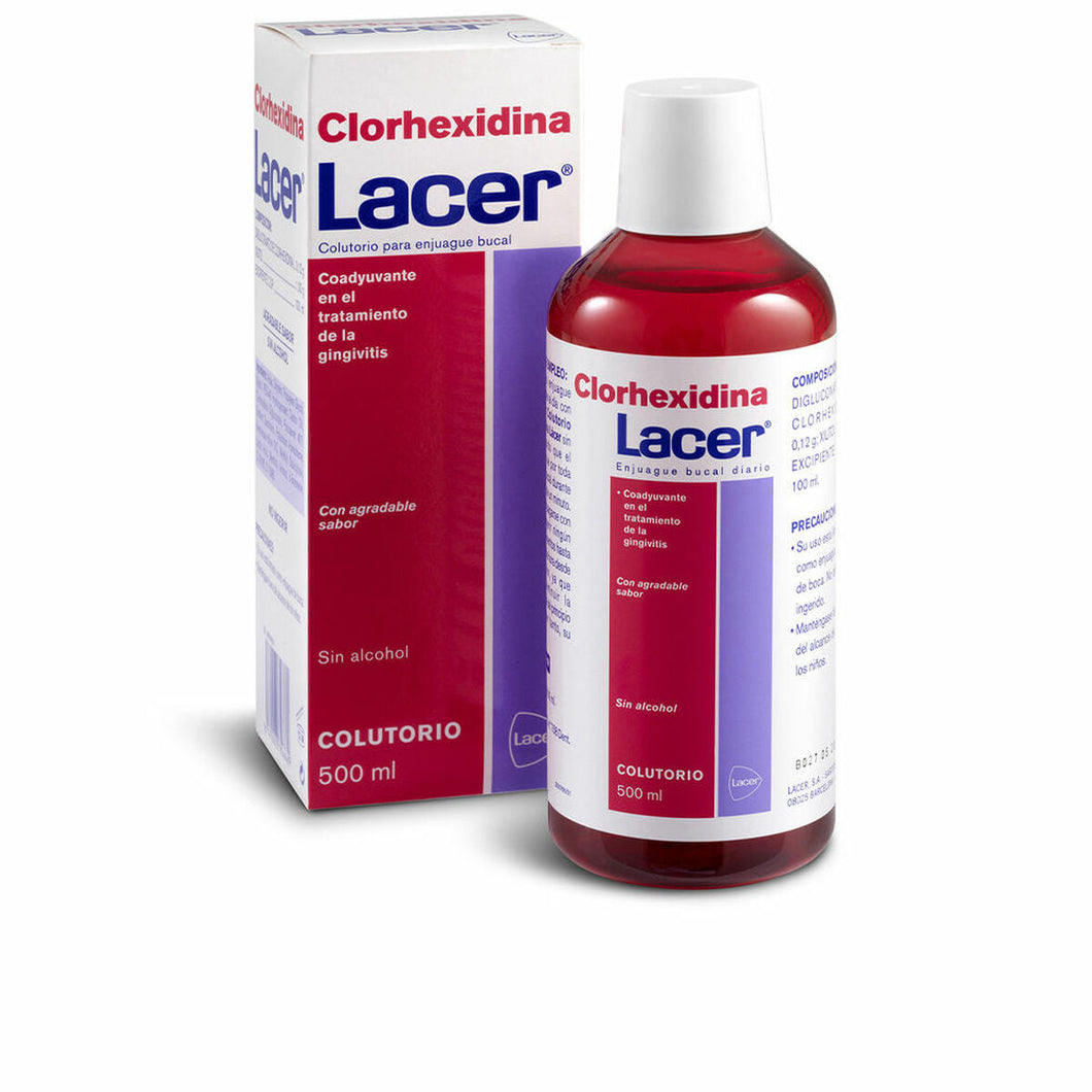 Mondwater Lacer Clorhexidina (500 ml) (Parafarmacie)