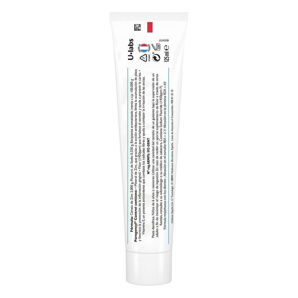 Dentifrice Gencives Sensibles Parogencyl Control (125 ml)