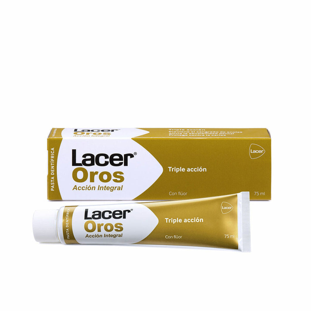 Dentifrice Triple Action Lacer Oro (75 ml)