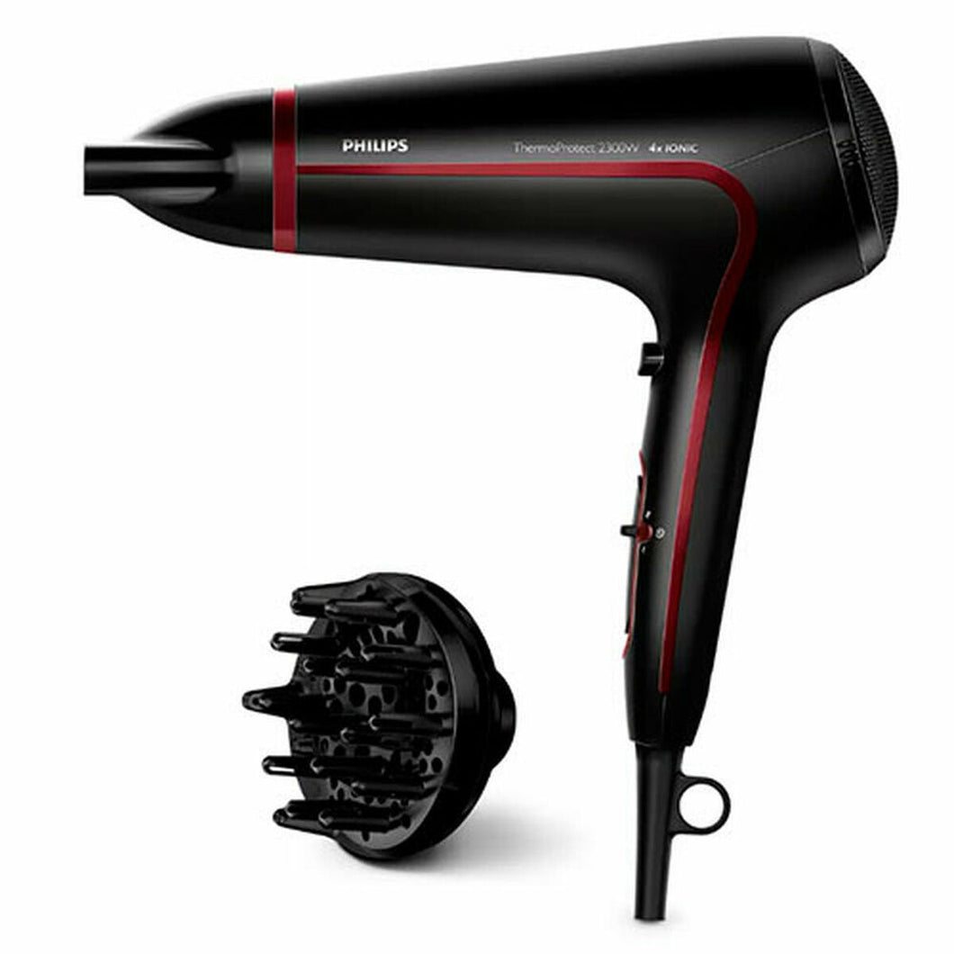 Sèche-cheveux Philips Thermoprotect 2300W noir