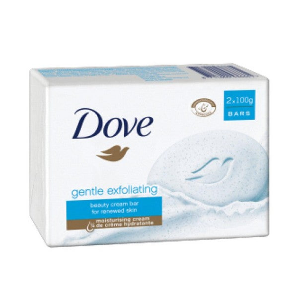 Soap Set Gentle Exfoliating Dove (2 pcs)