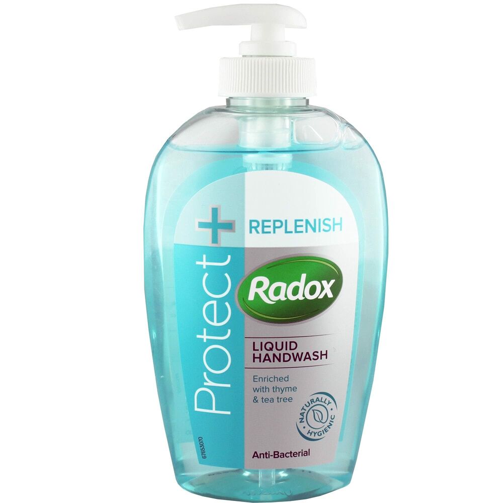 Gel désinfectant pour les mains Protect+ Replenish Radox (250 ml)