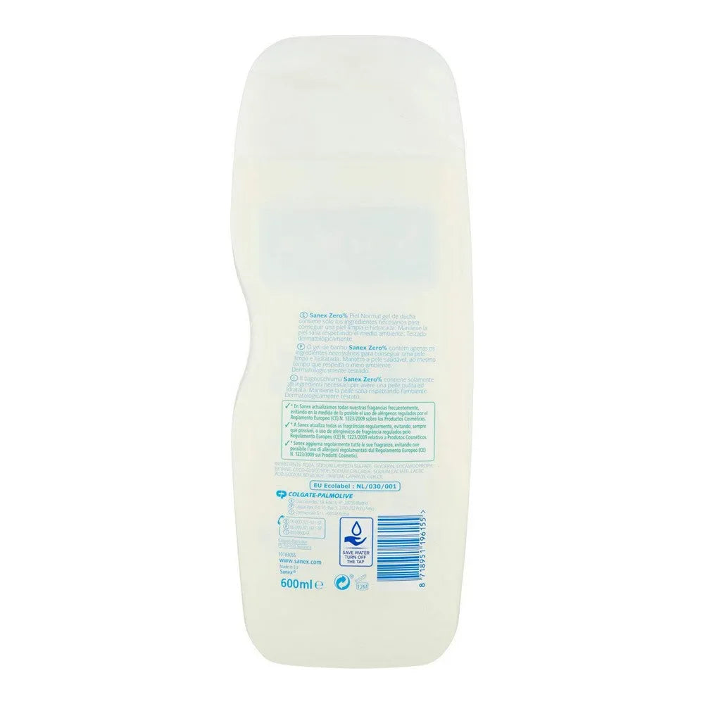 Shower Gel Zero% Sanex (600 ml)