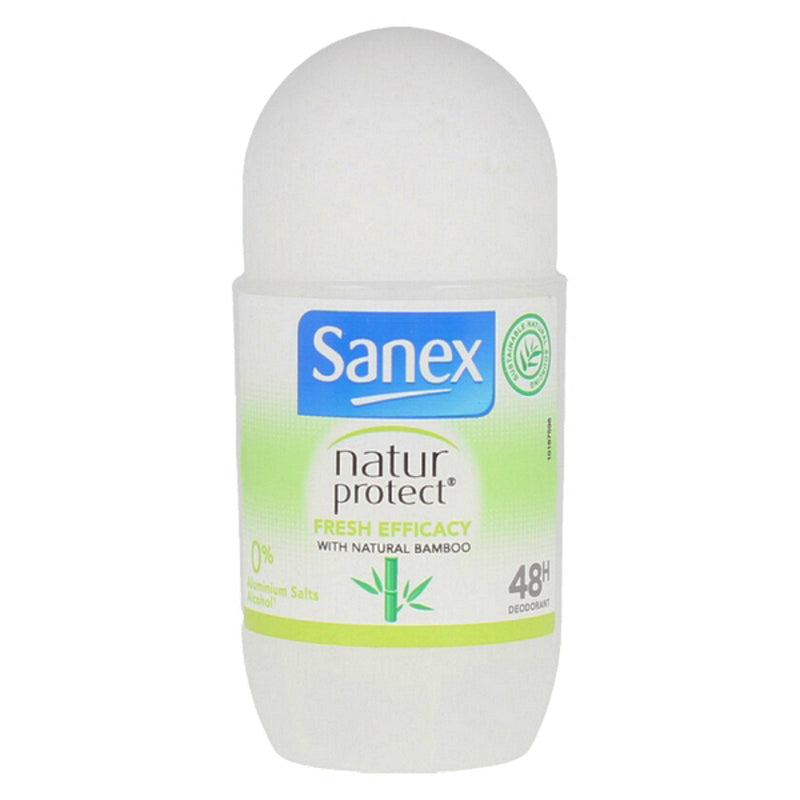 Roll-On Deodorant Natur Protect 0% Sanex (50 ml)