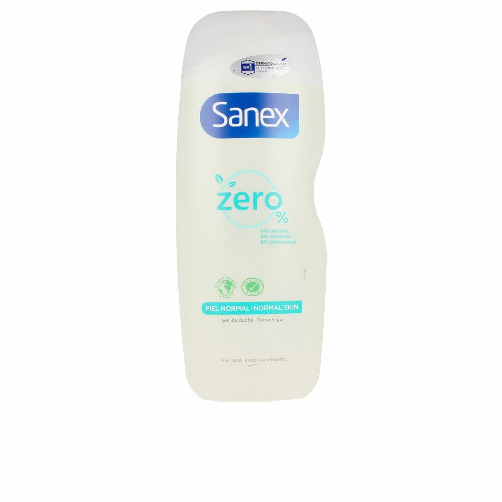 Shower Gel Sanex Zero % Normal Skin (600 ml)