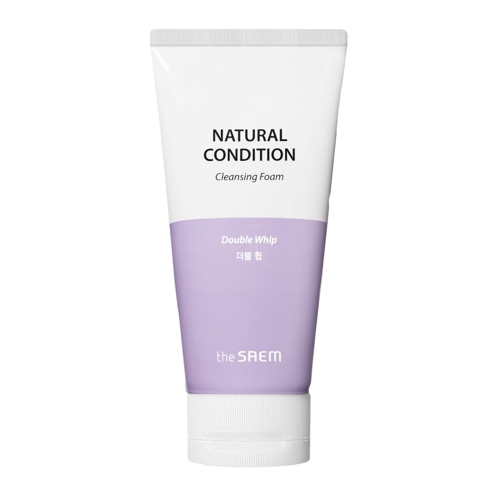 Mousse nettoyante The Saem Natural Condition Double Whip (150 ml)