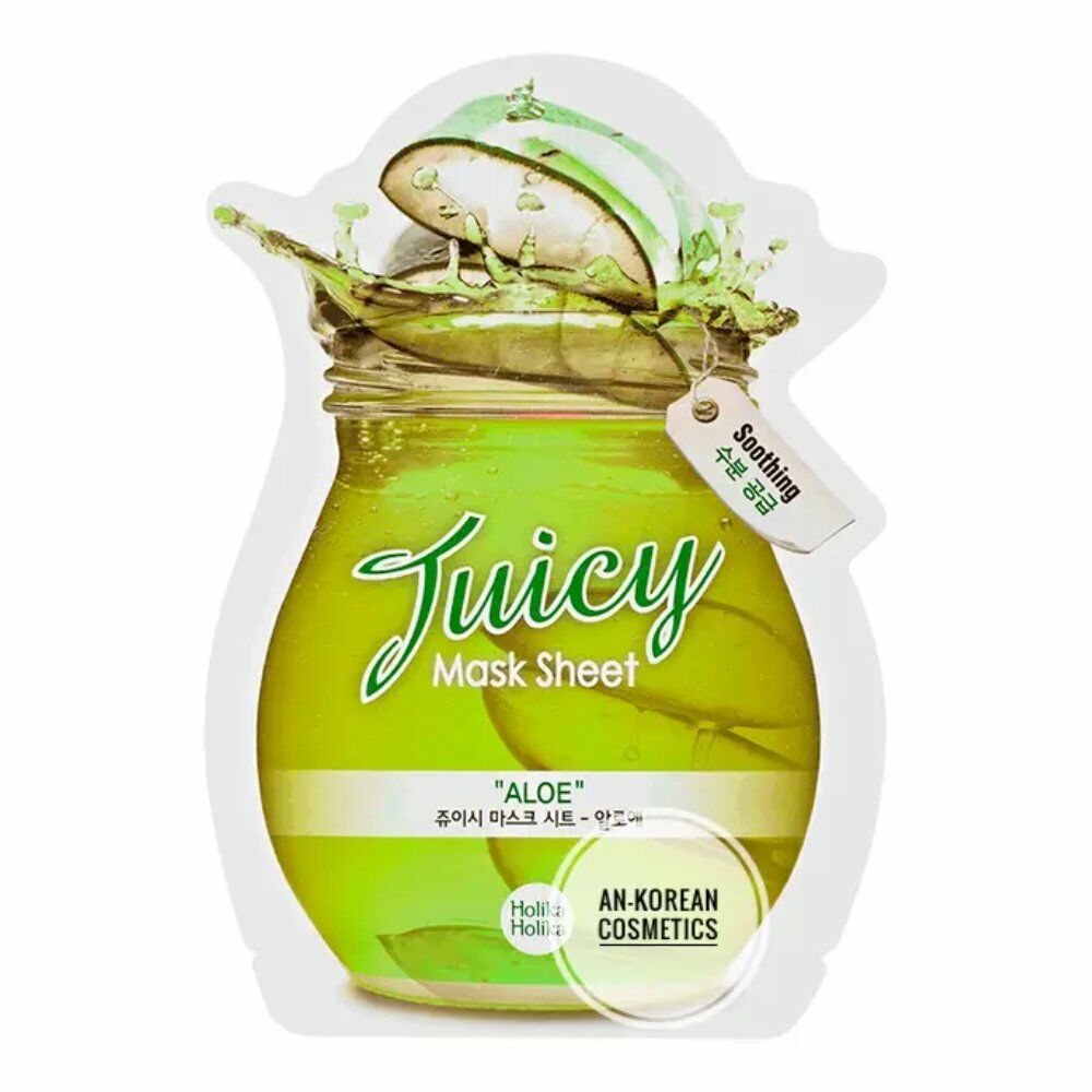 Masque Visage Holika Holika Juicy Aloe Vera Apaisant (20 ml)