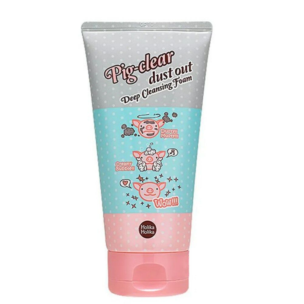 Mousse Nettoyante Holika Holika Pig-Clear Dust Out (150 ml)