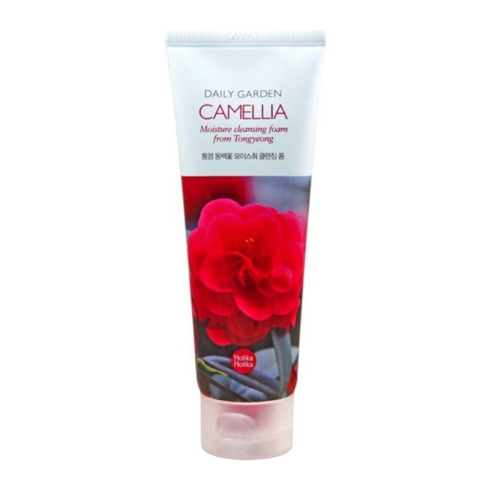 Mousse Nettoyante Holika Holika Daily Garden Camelia (120 ml)