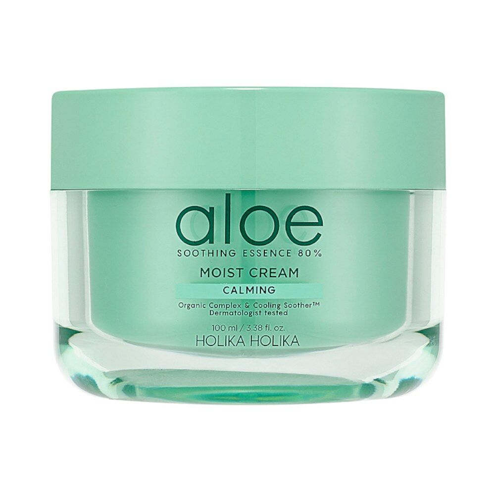 Crème Visage Holika Holika Aloe Soothing Essence 80% Apaisant (100 ml)