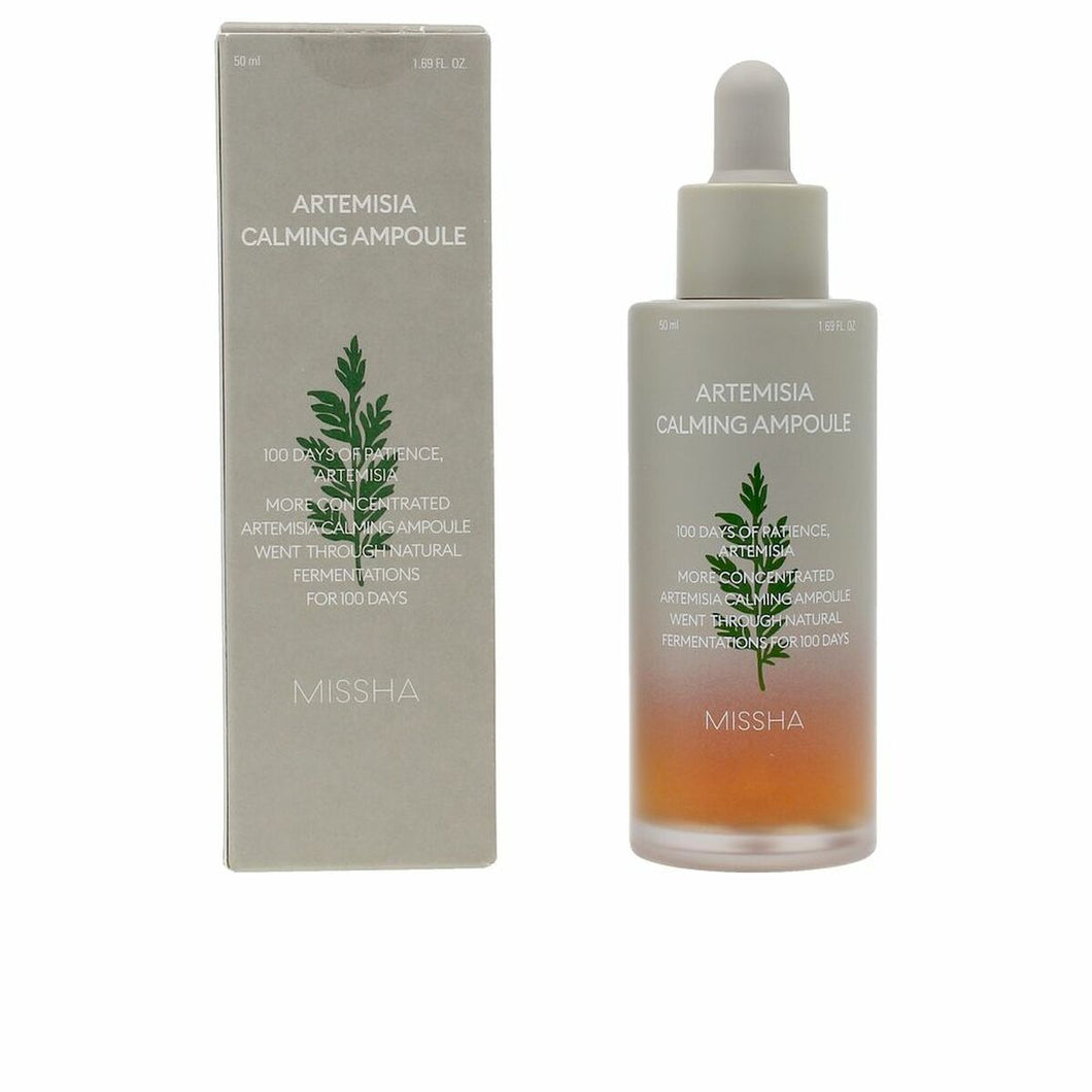Moisturizing Facial Treatment Missha Artemisia Calming Ampoule (50 ml)