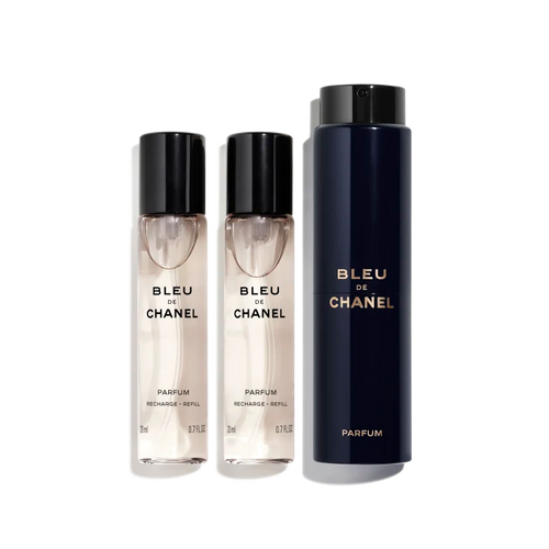 CHANEL Bleu De Chanel Parfum Twist and Spray (3 x 20 ml) - Lindkart