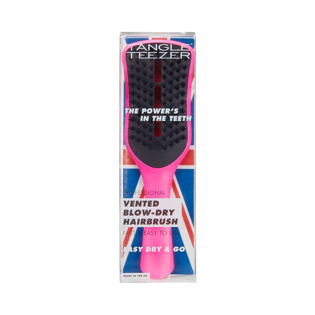 Detangling Hairbrush Tangle Teezer Easy Dry & Go Black Pink Fast drying