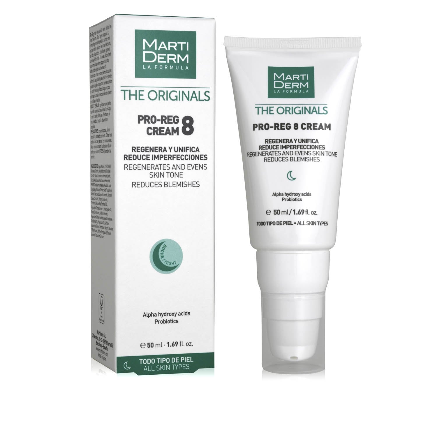 Regenerative Cream The Originals Pro-reg 8 Martiderm (50 ml) - Lindkart