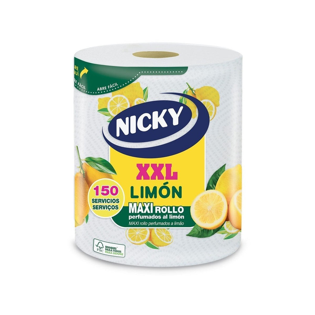 Keukenpapier Nicky Lemon XXL 150 Stuks