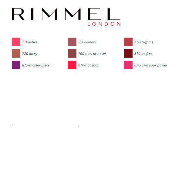 Lip Liner Pencil Lip Art Graphic Rimmel London - Lindkart
