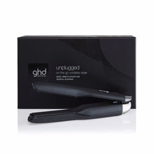 Load image into Gallery viewer, Ceramic Hair Straighteners Ghd Unplugged Black
