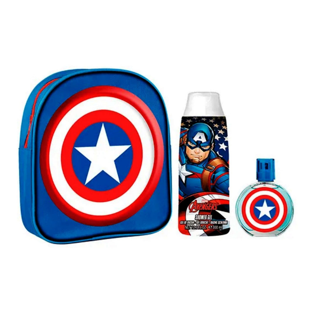 Kinderparfumset Capitán América EDT (3 stuks)