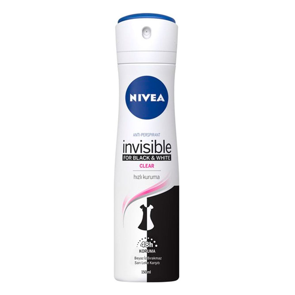 Deodorant Zwart & Wit Invisible Nivea (200 ml)