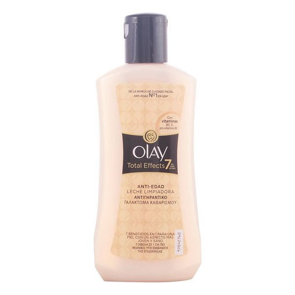 7-in-1 Anti-ageing Cleansing Milk Total Effects Olay (200 ml) - Lindkart