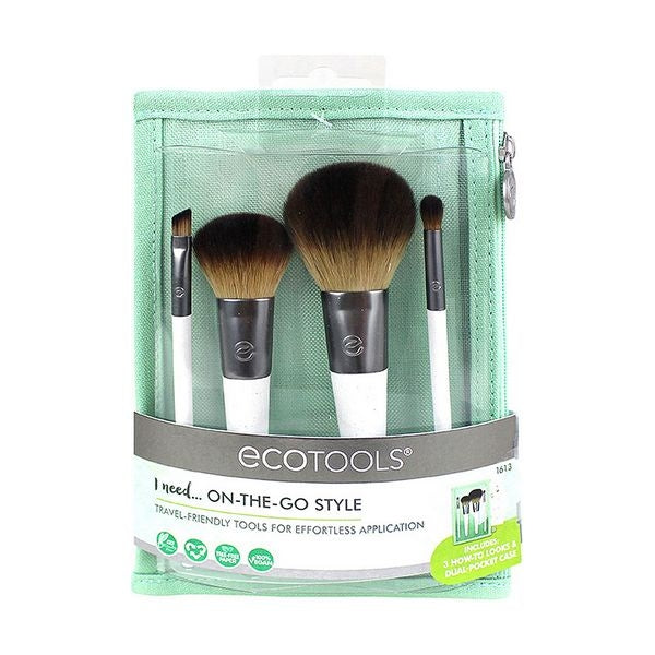 Make-up Brush On The Go Style Kit Ecotools (5 pcs) - Lindkart