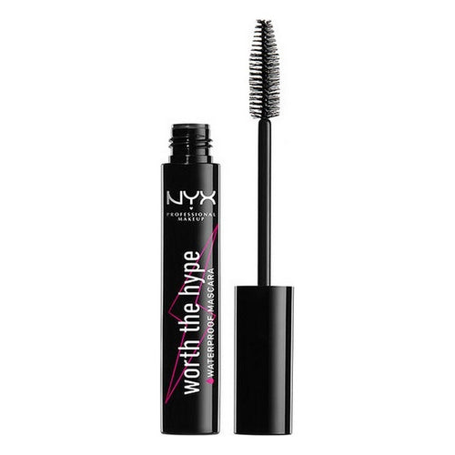 Worth The Hype Waterproof Mascara NYX (Black) - Lindkart