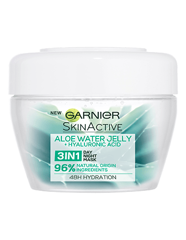 Garnier Skin Active 3-in-1 Hydrating Aloe Water Jelly - Lindkart