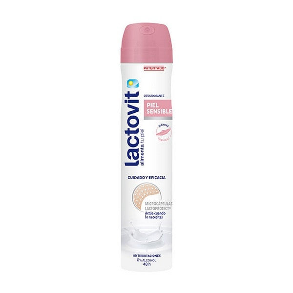 Spray Deodorant Sensitive Lactovit (200 ml) - Lindkart